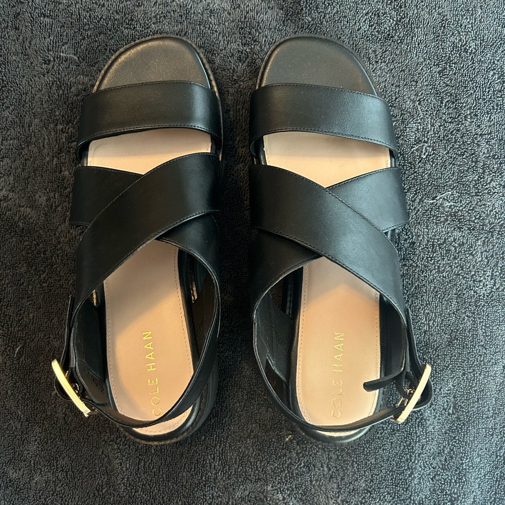 Cole Haan sandals.